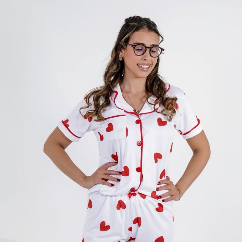 Pijama americano com bolso - Ref 620S