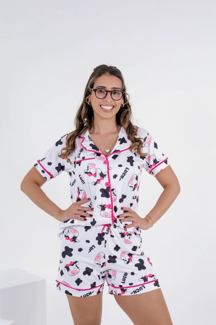 Pijama americano com bolso - Ref 620S