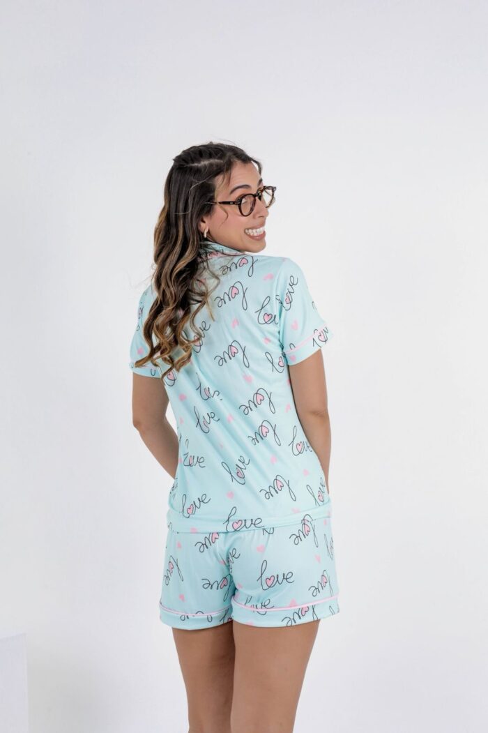 Pijama americano com bolso - Ref 620S - Imagem 2