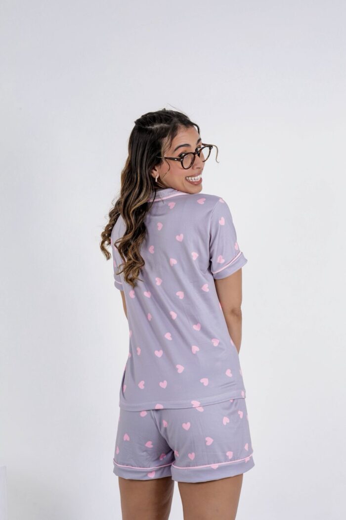 Pijama americano com bolso - Ref 620S - Imagem 2