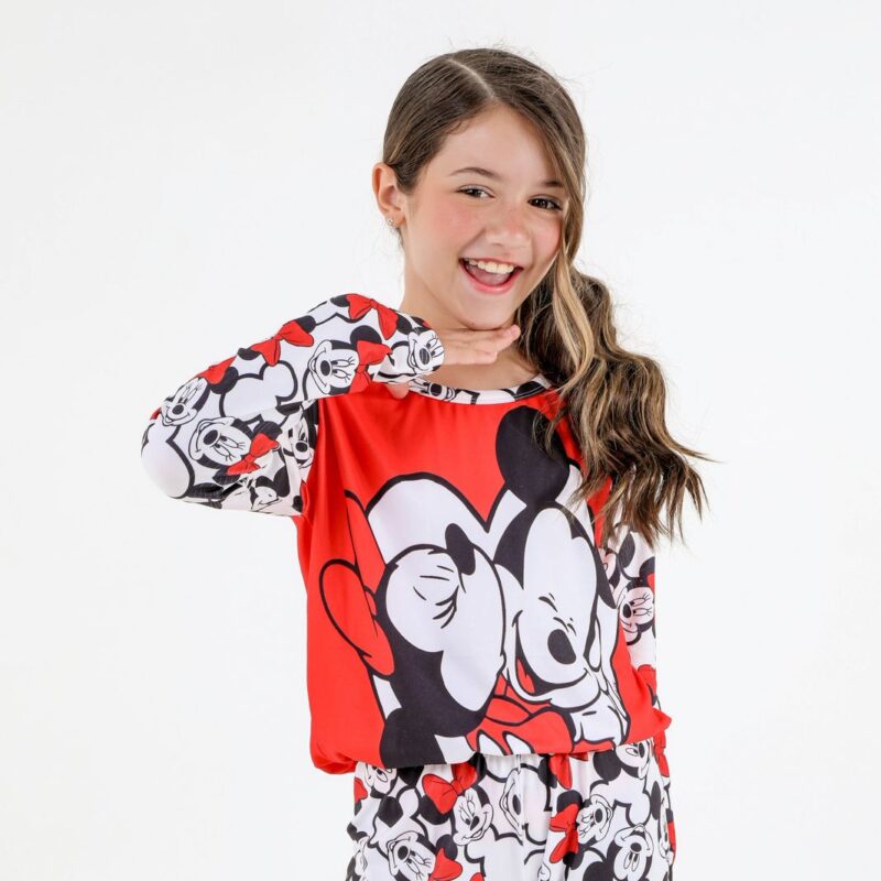 Pijama manga longa infantil - Ref 784S