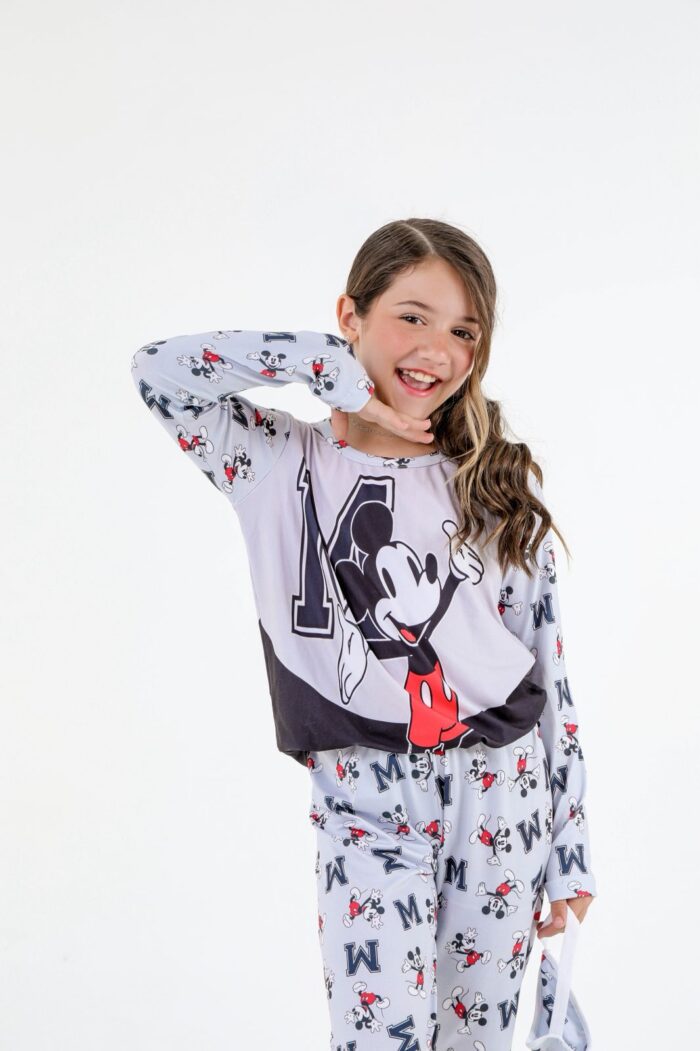 Pijama manga longa infantil - Ref 784S