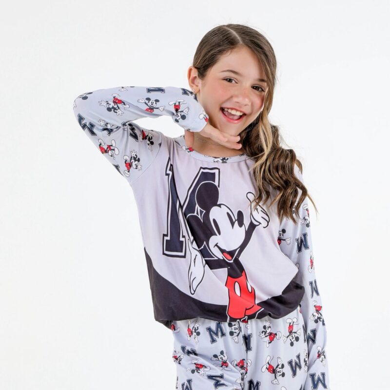 Pijama manga longa infantil - Ref 784S