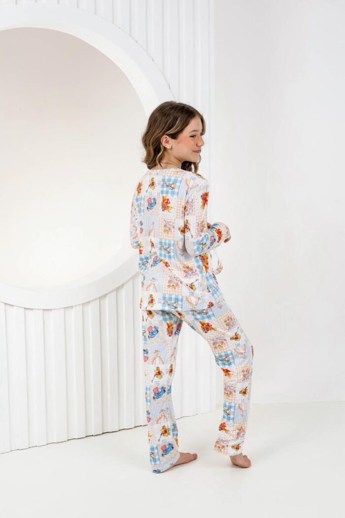 Pijama manga longa infantil - Ref 784S - Imagem 2