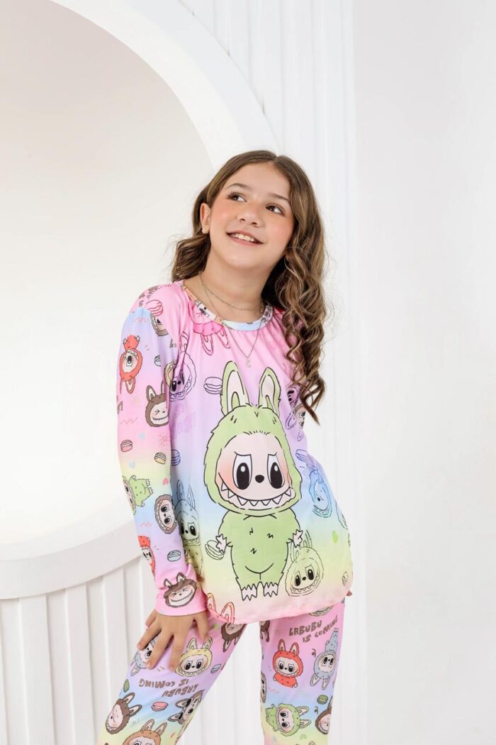 Pijama manga longa infantil - Ref 784S