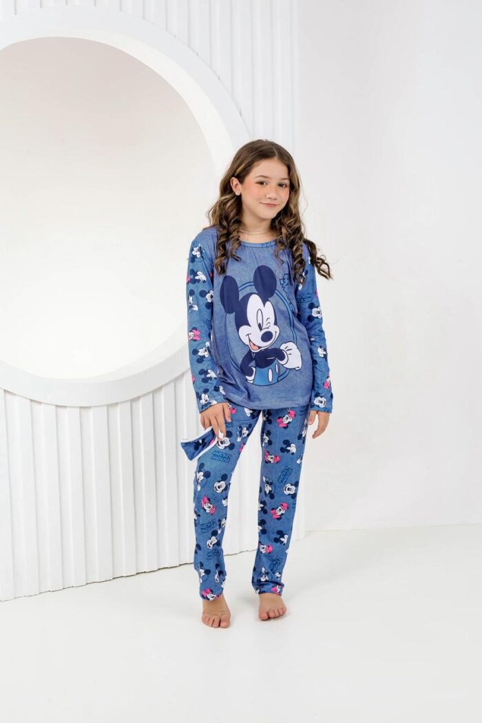 Pijama manga longa infantil - Ref 784S - Imagem 2