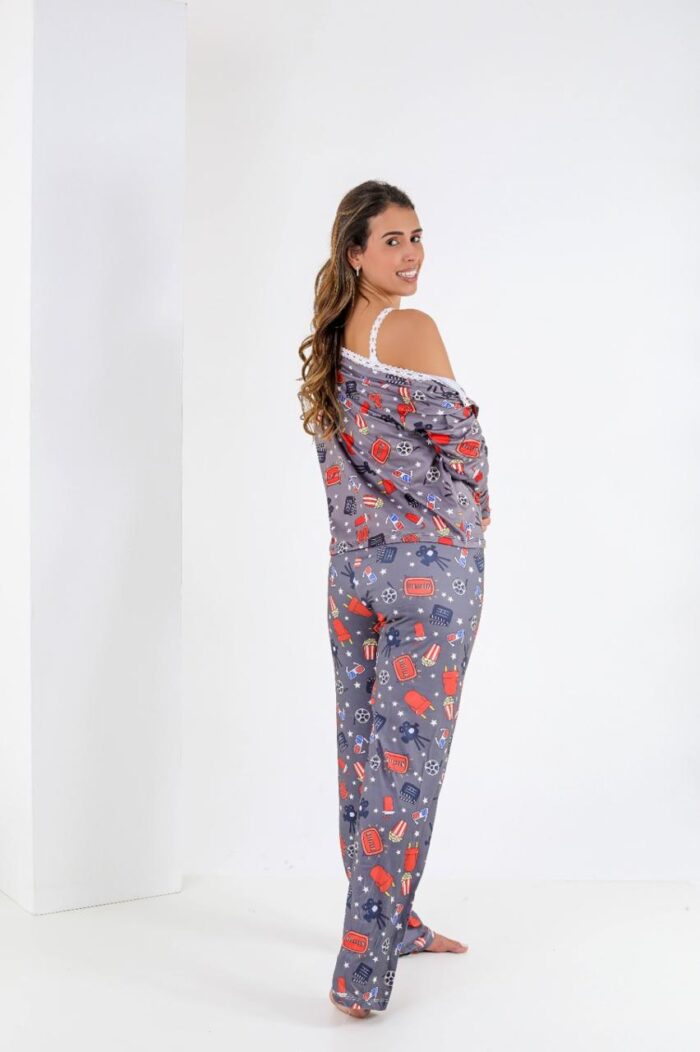 Pijama sued premium - Ref 697S - Imagem 3
