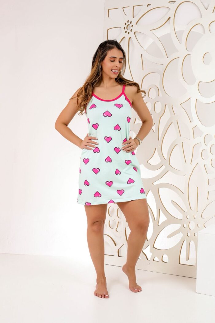 Camisola de alcinha soltinha - Ref 628S - Imagem 2