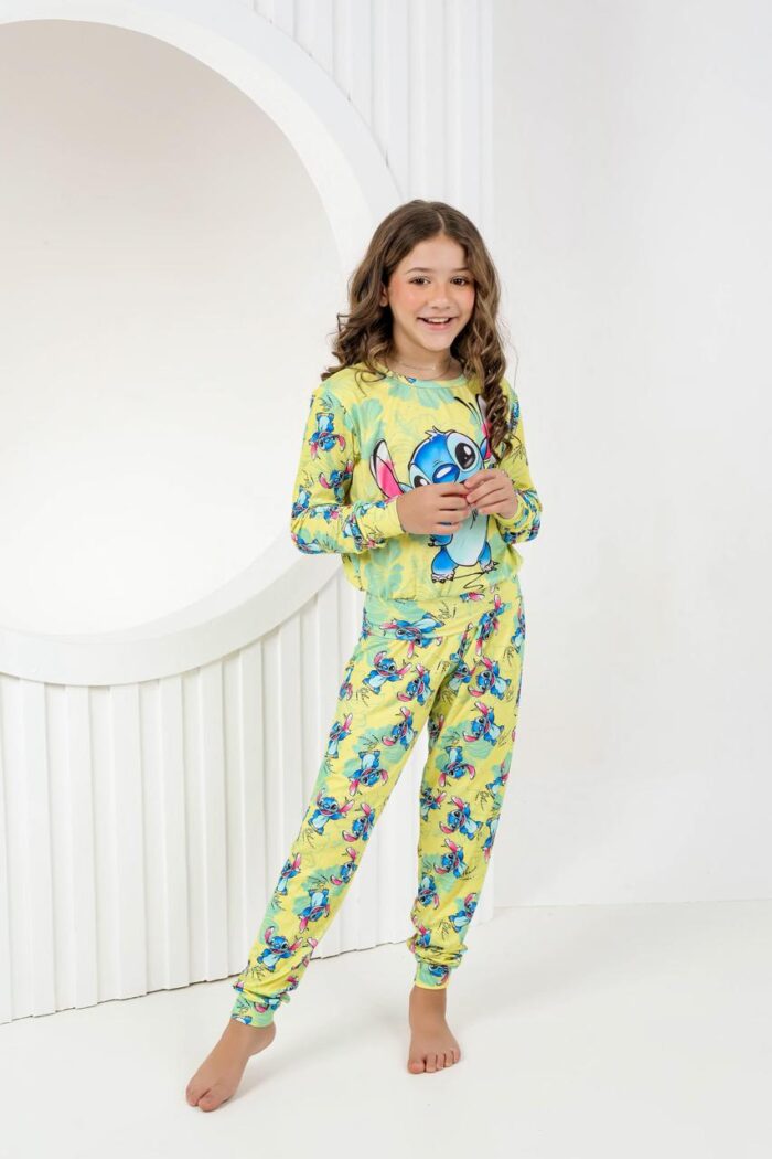 Pijama manga longa infantil - Ref 715S