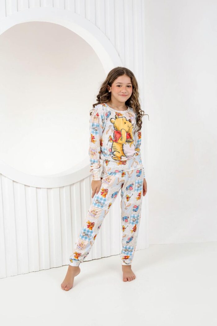 Pijama manga longa infantil - Ref 715S - Imagem 2
