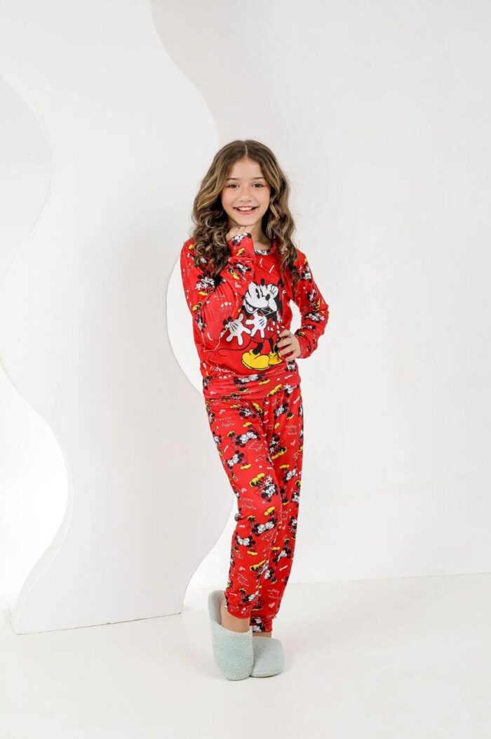 Pijama manga longa infantil - Ref 715S - Imagem 2