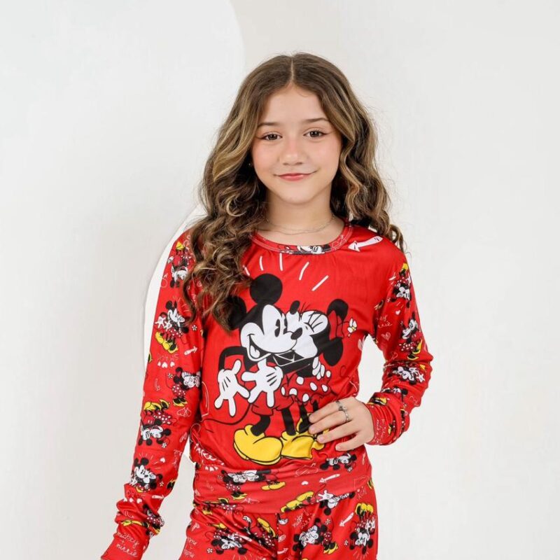 Pijama manga longa infantil - Ref 715S