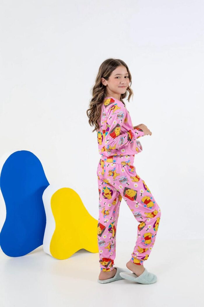 Pijama manga longa infantil - Ref 715S - Imagem 3