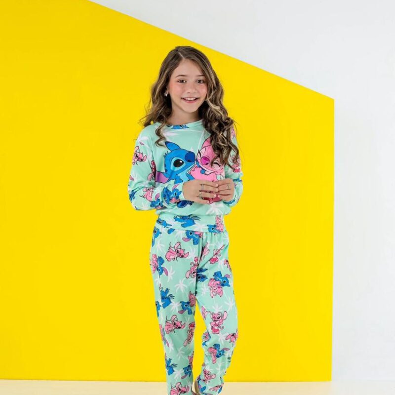 Pijama manga longa infantil - Ref 715S