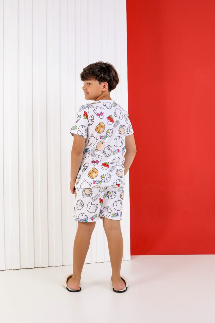 Pijama para colorir infantil Cachorrinho colorido + 3 canetinhas laváveis - Ref 772S - Imagem 3