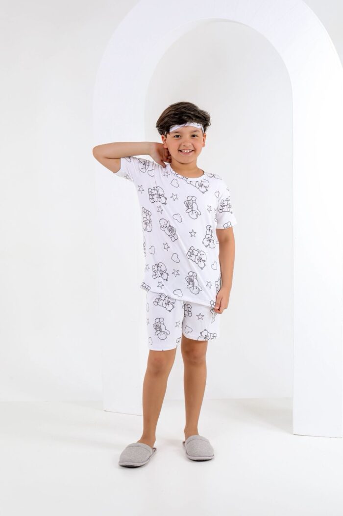 Pijama para colorir infantil Estrela + 3 canetinhas laváveis - Ref 772S - Imagem 2