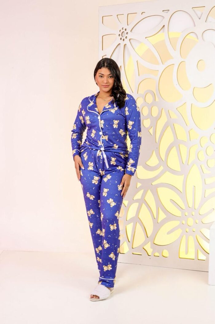 Pijama americano longo  - Ref 659S - Imagem 2