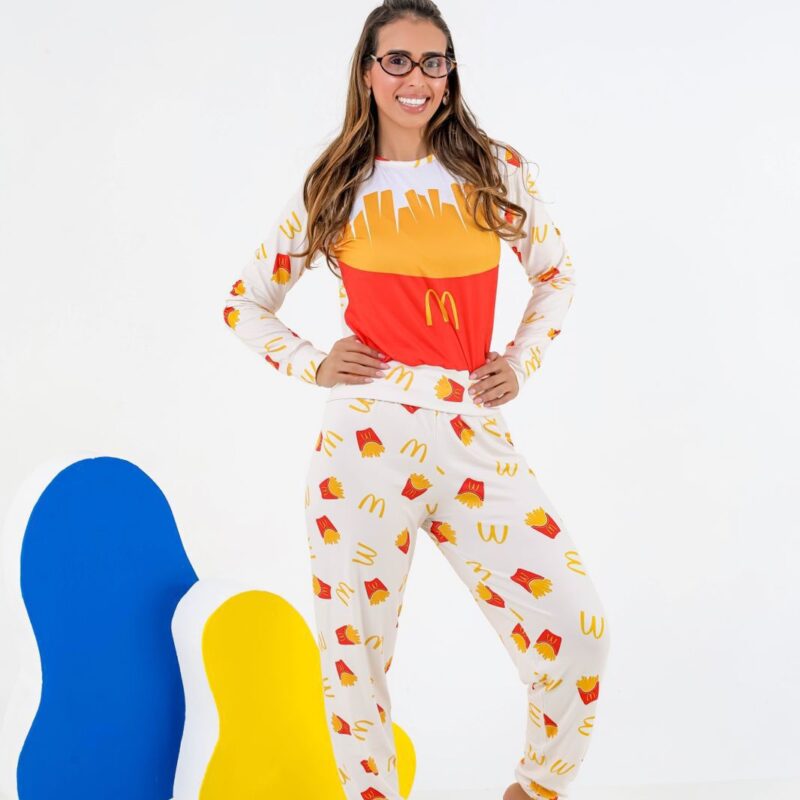 Pijama manga longa - Ref 615S