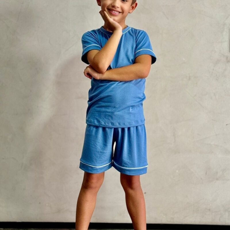 Pijama liso infantil - Ref 753L