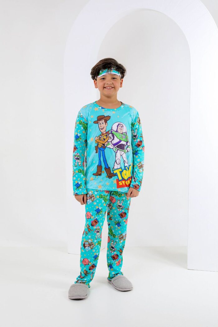 Pijama manga longa infantil - Ref 785S - Imagem 2