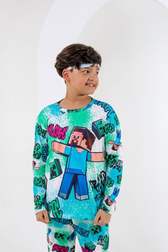 Pijama manga longa infantil - Ref 785S