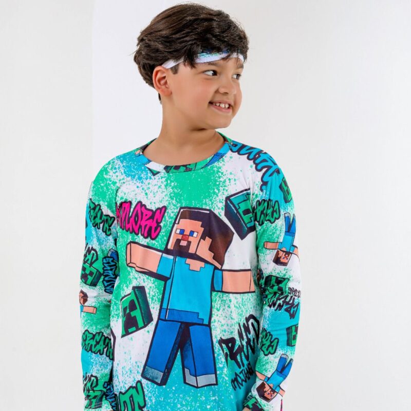 Pijama manga longa infantil - Ref 785S