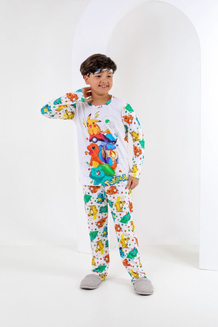Pijama manga longa infantil - Ref 785S - Imagem 2
