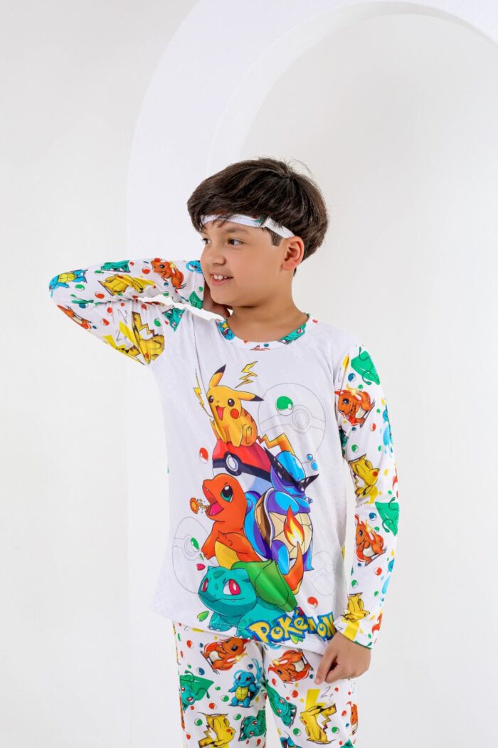 Pijama manga longa infantil - Ref 785S