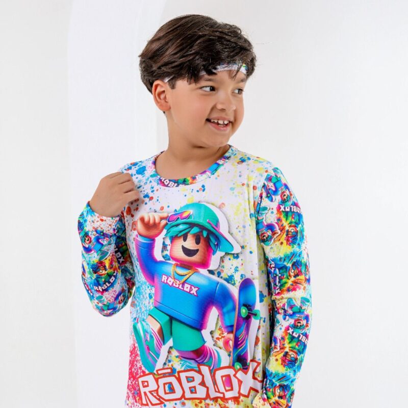 Pijama manga longa infantil - Ref 785S