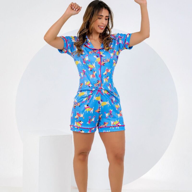 Pijama americano Sublimado - Ref 620S