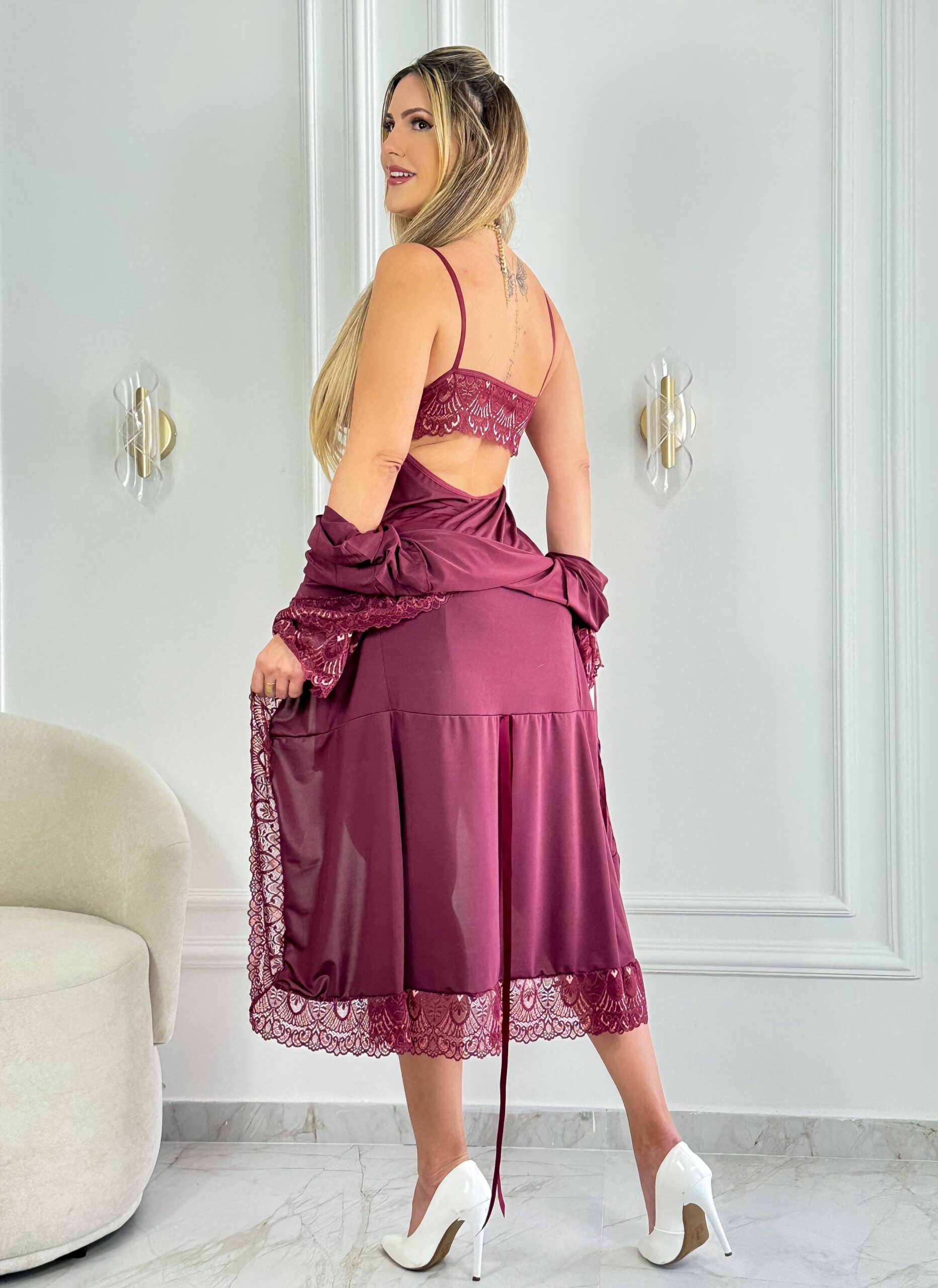 Kit Sensual 3 peças- Ref 1010B - Imagem 3