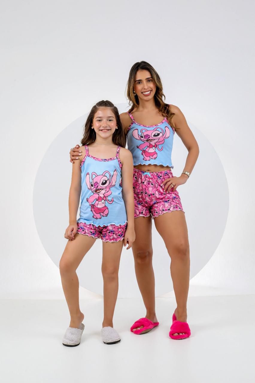 Pijama mãe e filha - Ref 602S e Ref 703S - Imagem 2