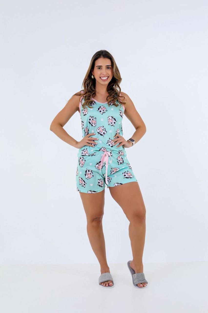 Baby Doll Regata Sublimado - Ref 658S - Imagem 2