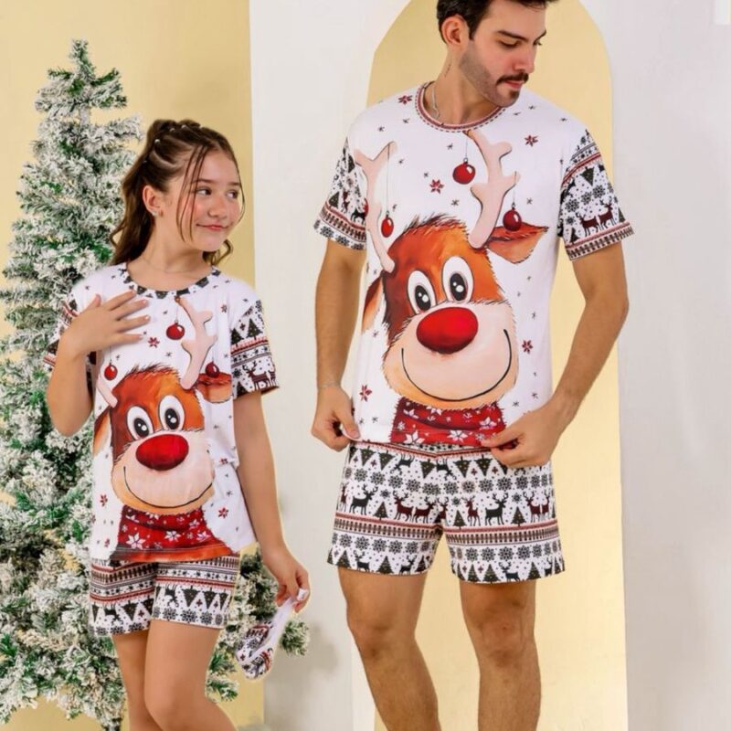 Pai e filha  Natalino- Ref 704S / Ref 672S