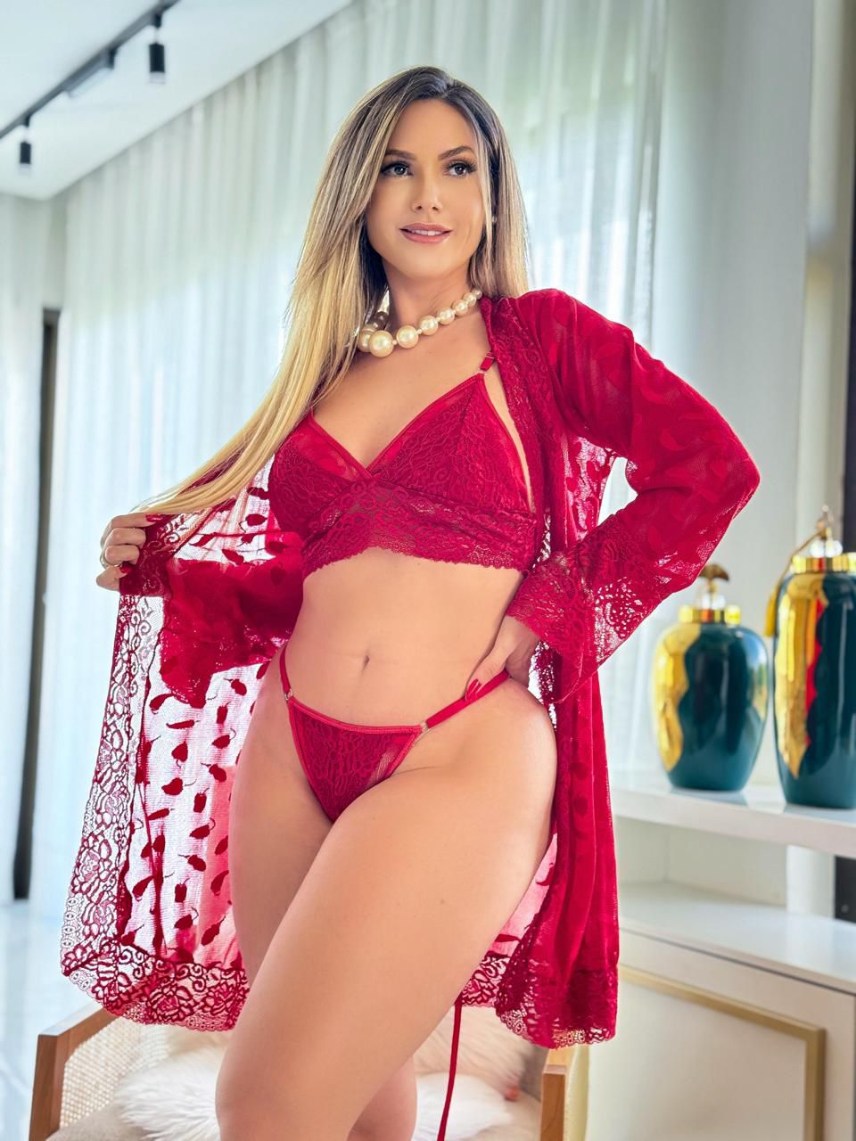 Kit 3 peças sensual - Ref 1007T