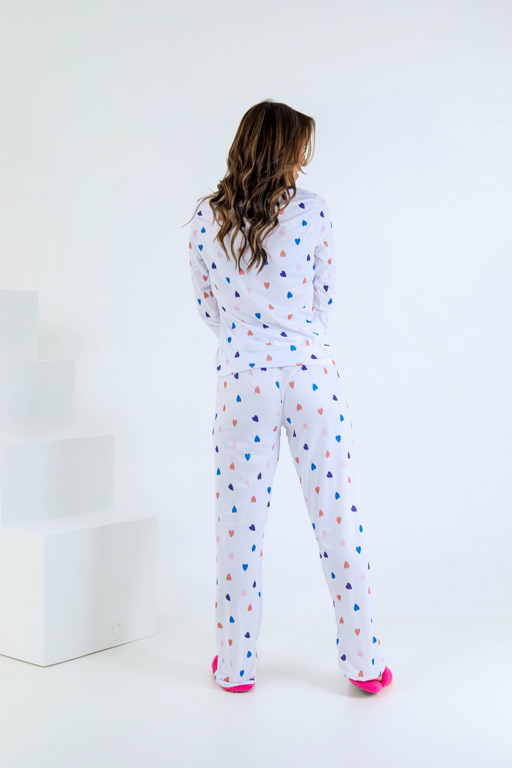 Pijama longo sued premium - Ref 696S - Imagem 3
