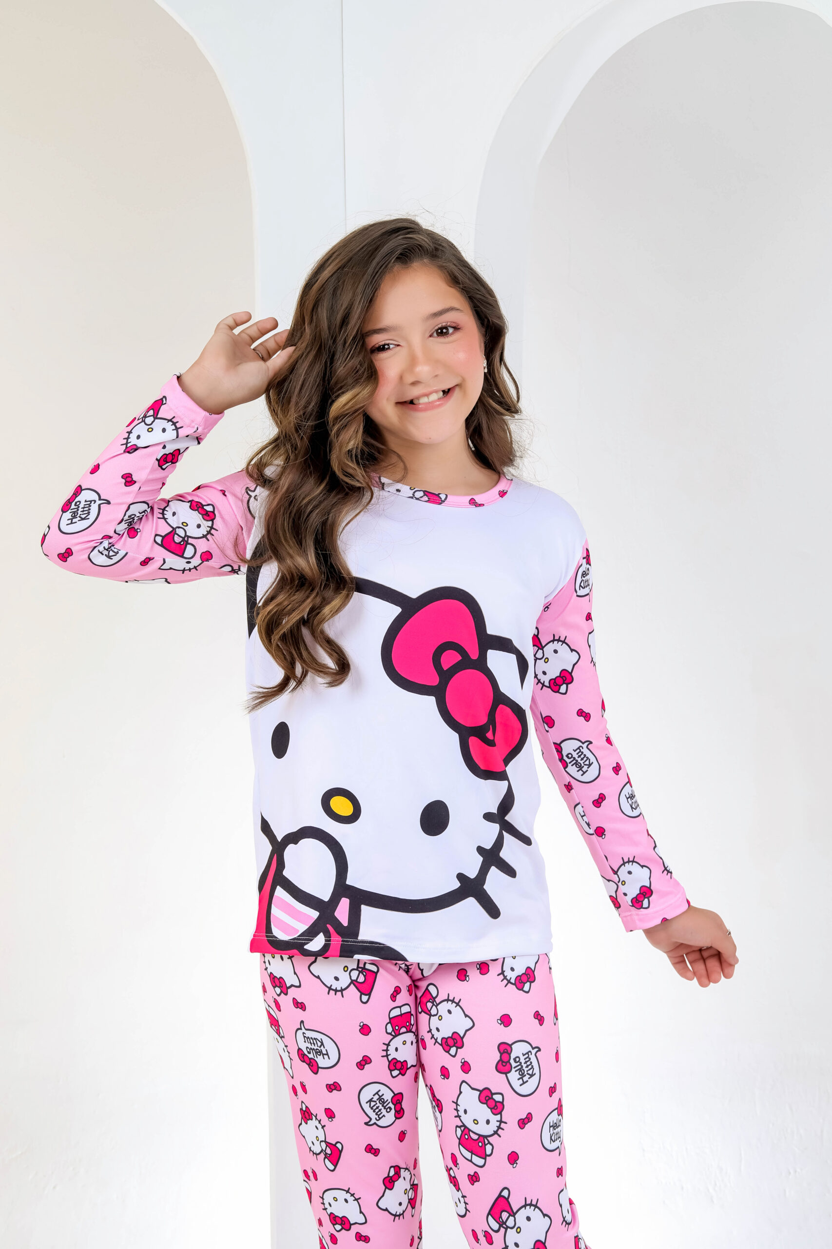 Pijama manga longa infantil - Ref 784S