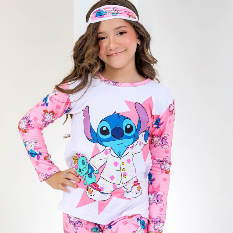 Pijama manga longa infantil - Ref 784S