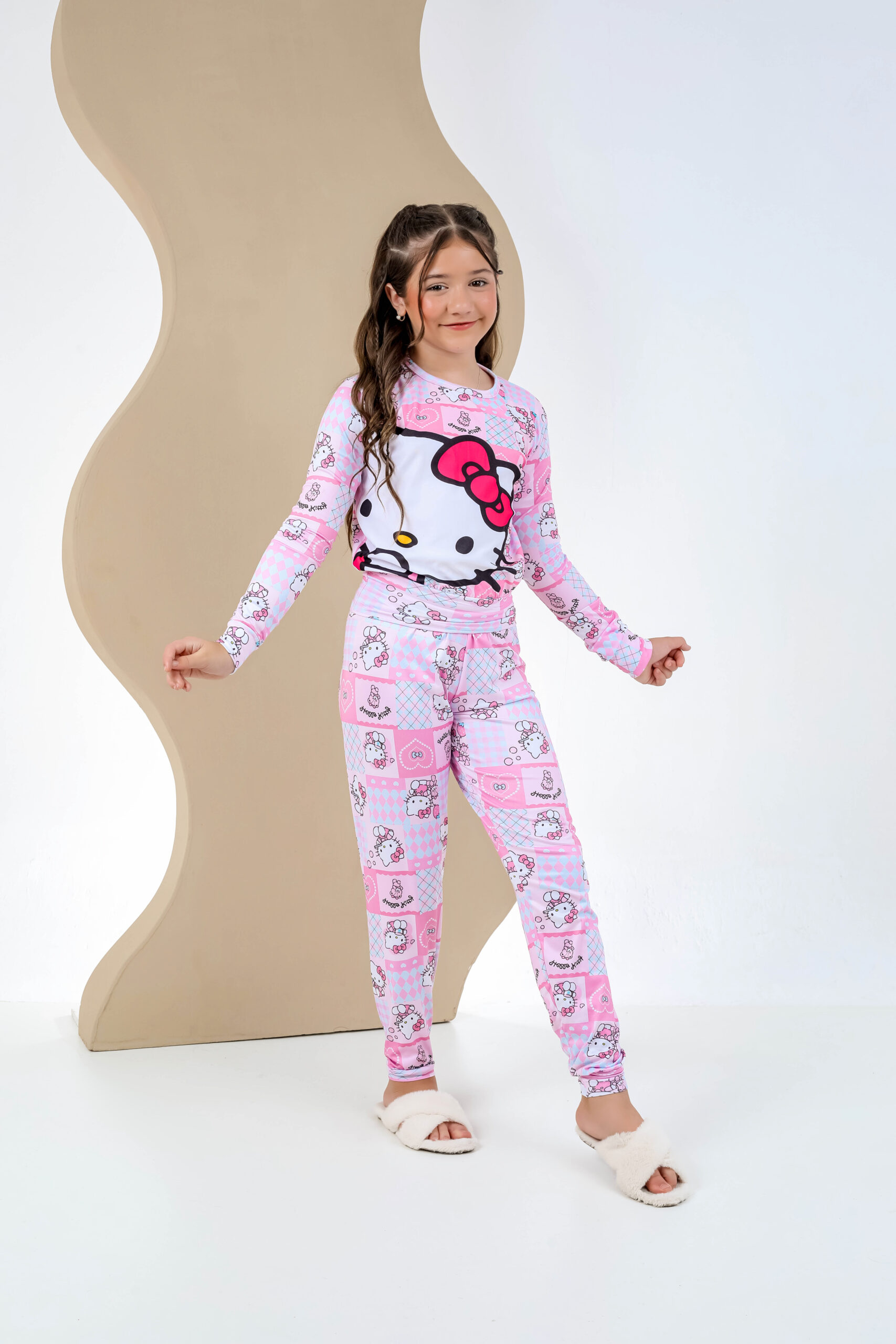 Pijama manga longa infantil - Ref 715S