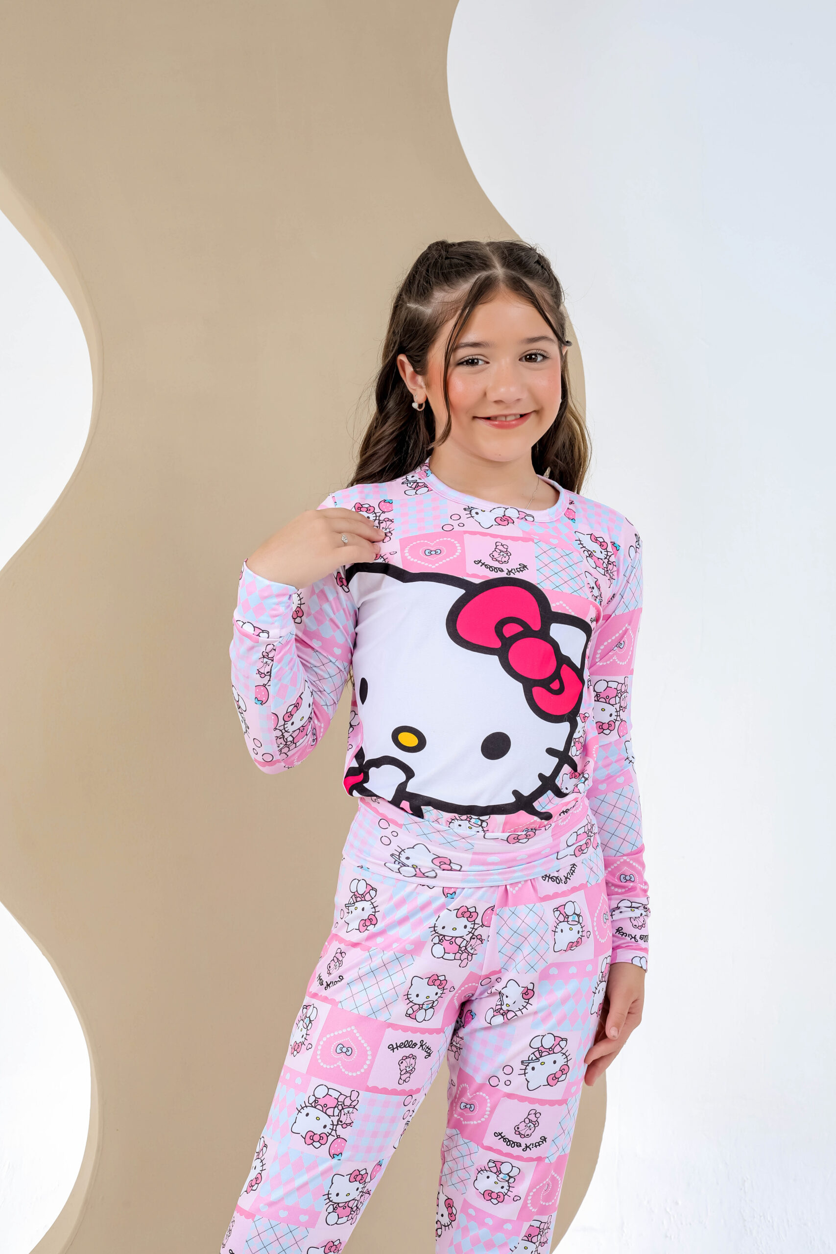 Pijama manga longa infantil - Ref 715S - Imagem 2