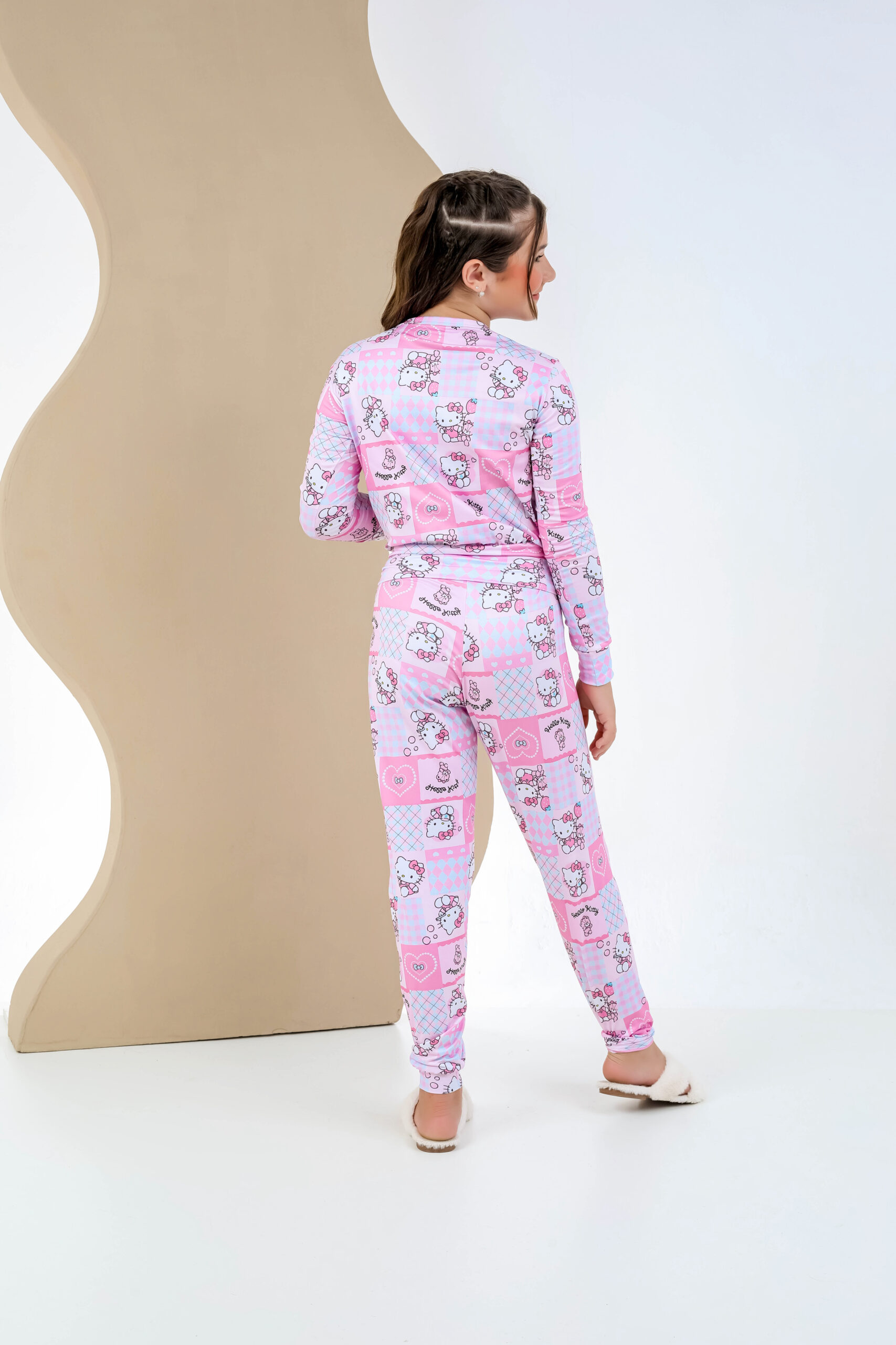 Pijama manga longa infantil - Ref 715S - Imagem 3