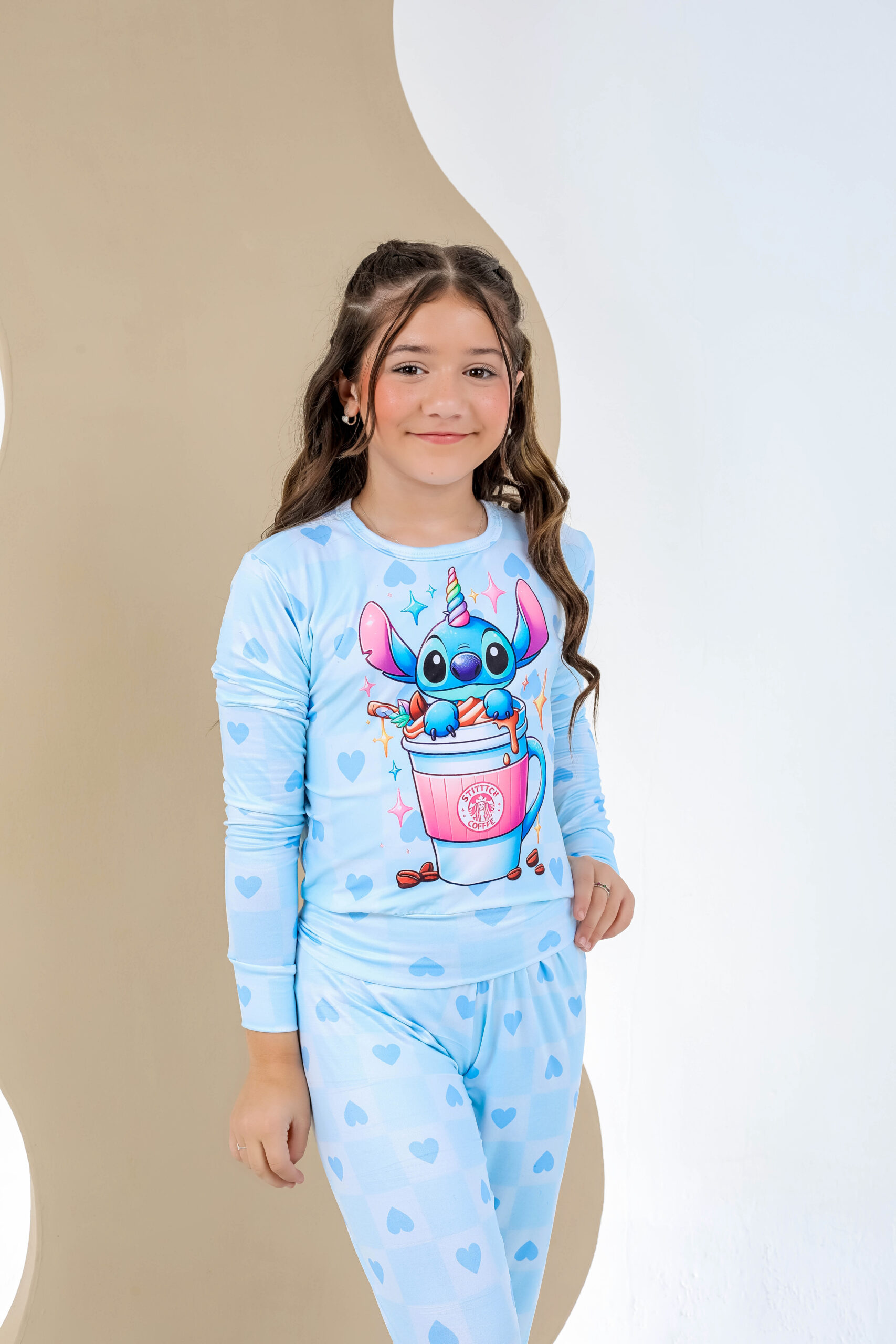 Pijama manga longa infantil - Ref 715S - Imagem 2