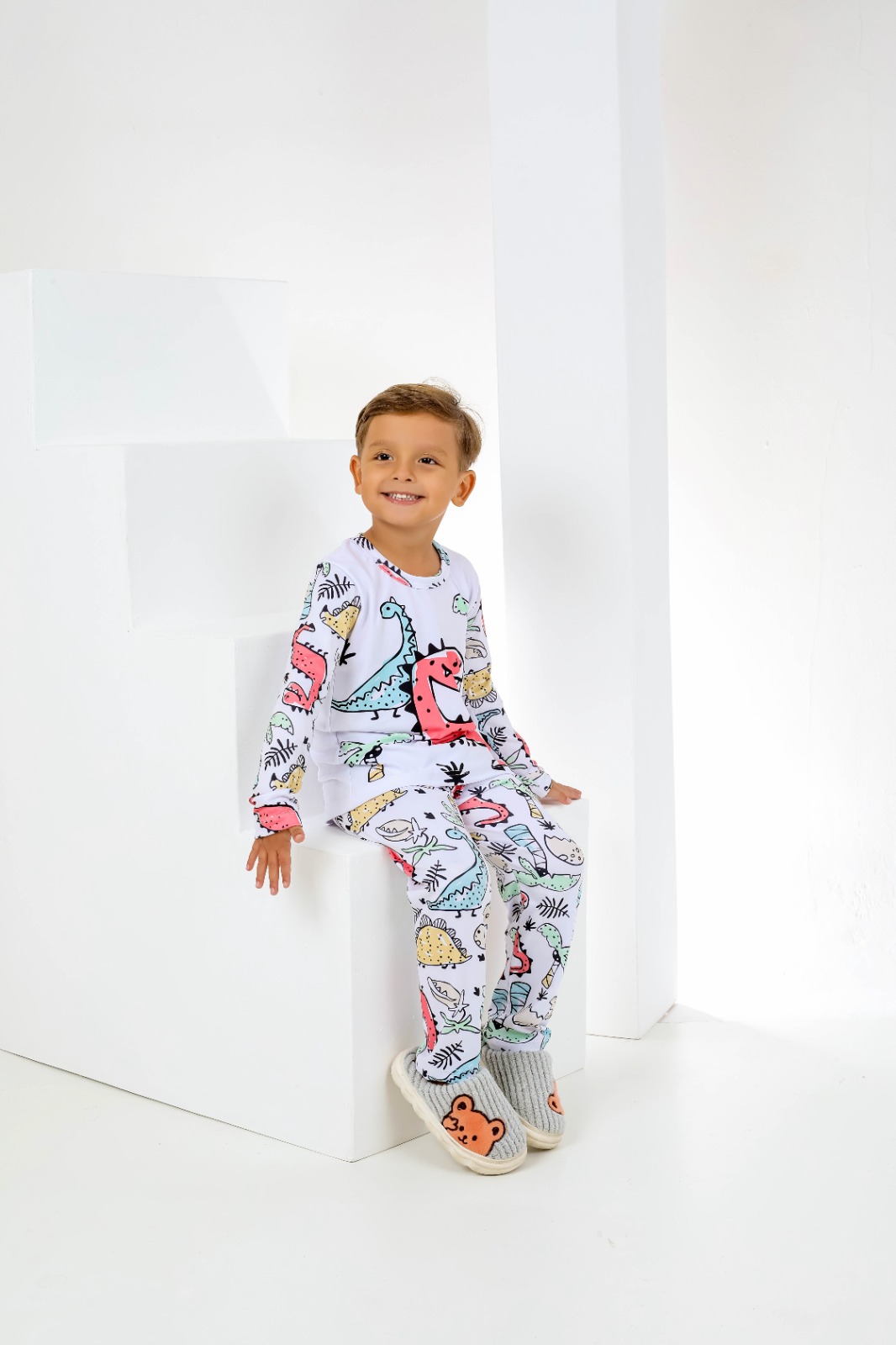 Pijama manga longa infantil - Ref 785S - Imagem 3