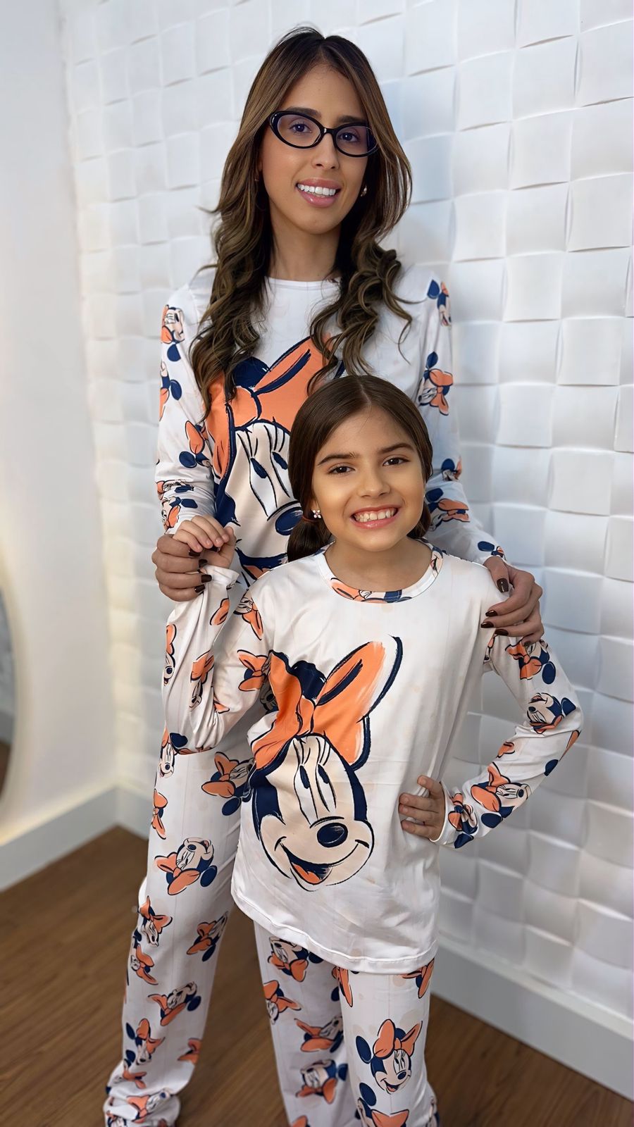 Pijama mãe e filha - Ref 684S e 784S