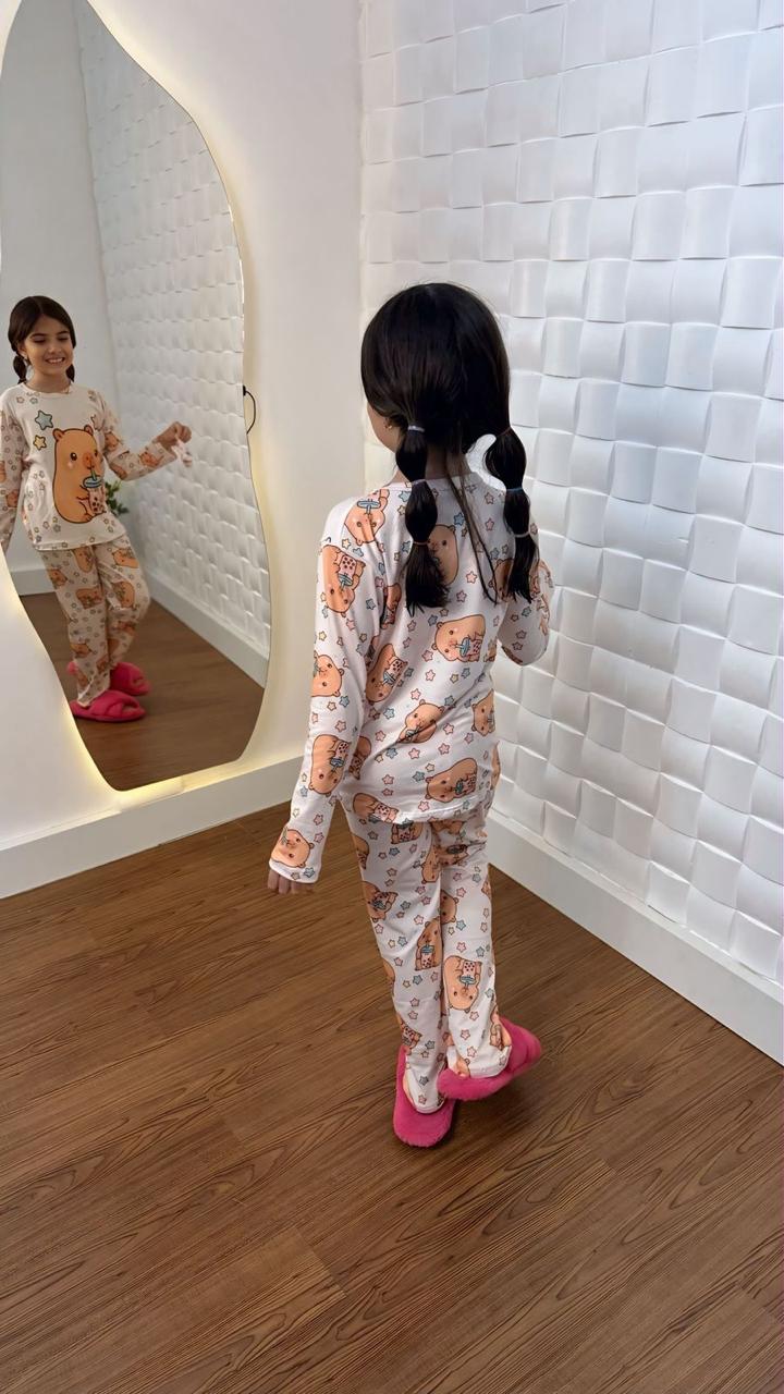 Pijama infantil manga longa - Ref 784S - Imagem 2