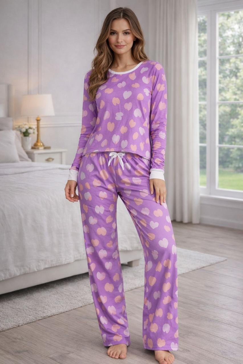 Pijama longo sued premium - Ref 696S