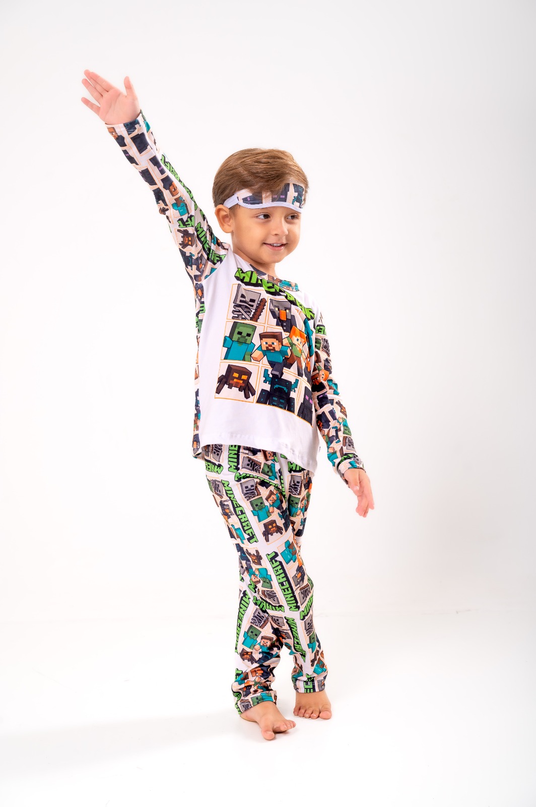 Pijama manga longa infantil - Ref 785S - Imagem 2
