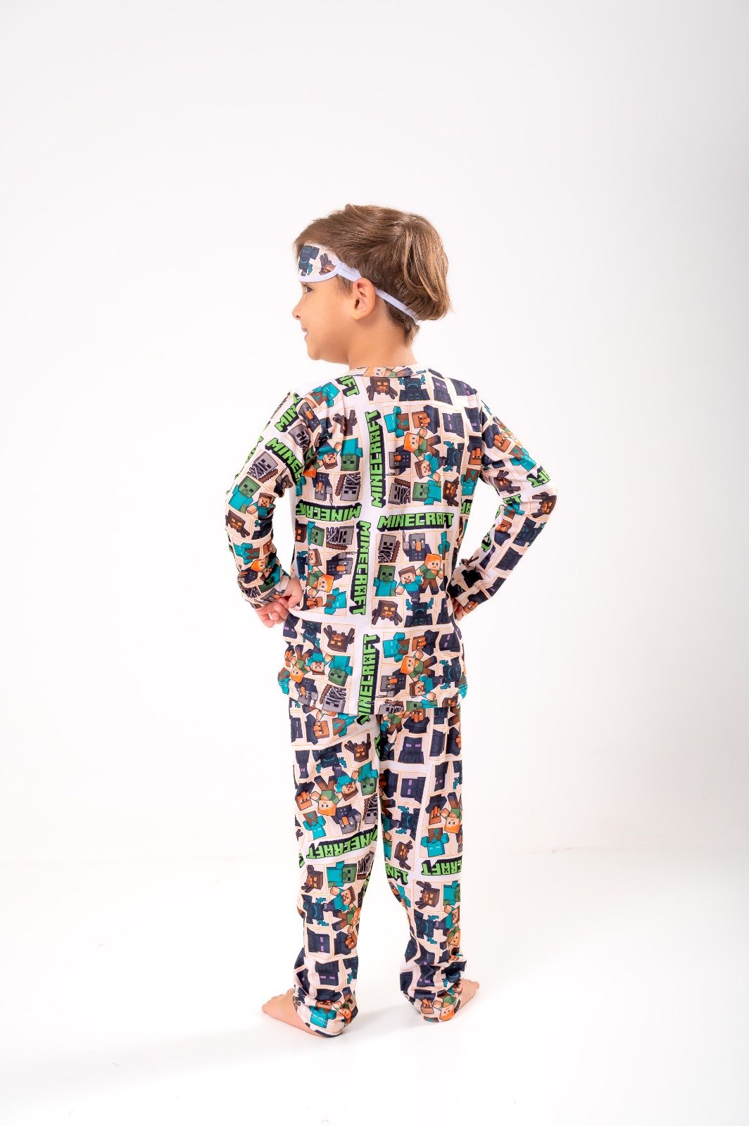 Pijama manga longa infantil - Ref 785S - Imagem 3