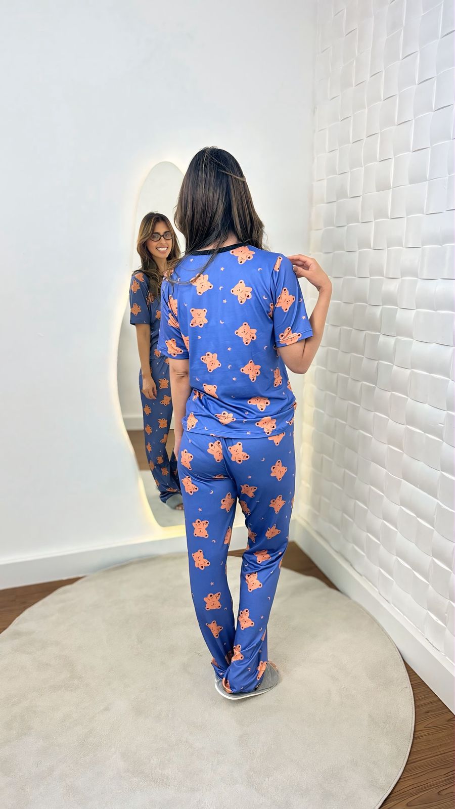 Pijama calça e camiseta - Ref 693S - Imagem 3