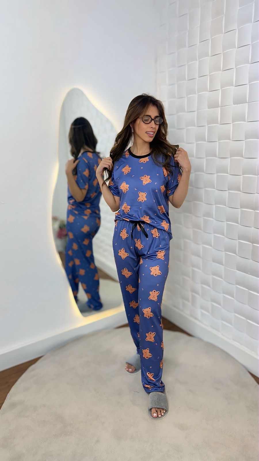 Pijama calça e camiseta - Ref 693S - Imagem 2